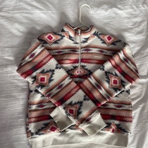 Multicolor Abercrombie Sherpa Jacket!!